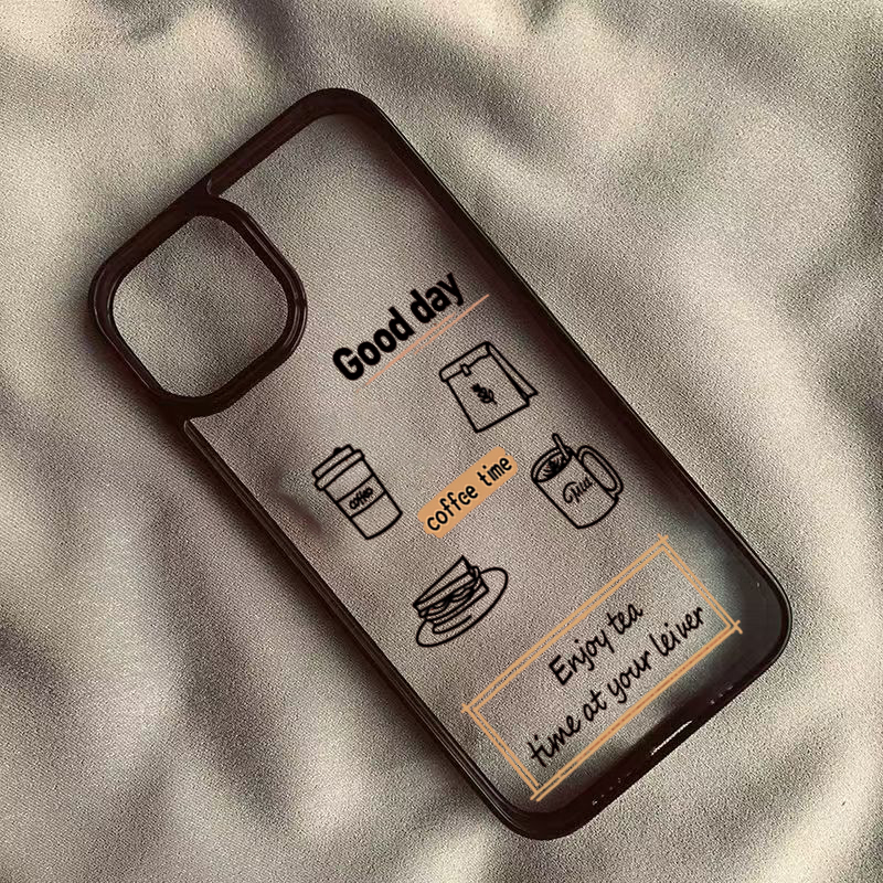 Warm Coffee Pattern Phone Case - огляд і ціна Samsung Galaxy A55