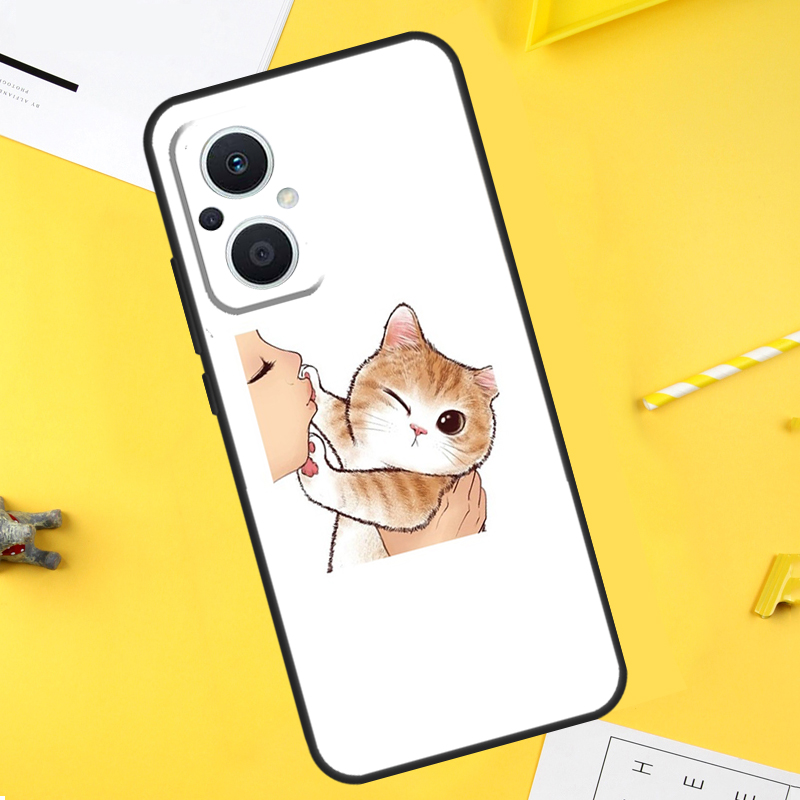 Kiss Cat Cute Kitten Cartoon C - огляд і ціна Oppo Reno 12