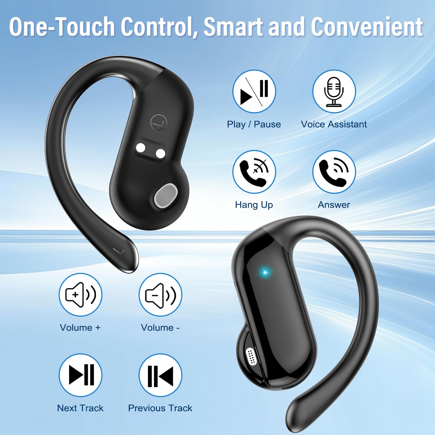 2026 Open-Ear Earbuds Bluetoot - огляд і ціна Wired Earphone Lightning